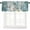 Retro Daisy, variant on Kitchen Curtains Valances, Rod Pocket Valances for Windows, Small Window Treatment Valances for Window, Living Room, Bedroom, Bathroom, 1 Panel, 54" W x 18" L, Retro Daisy