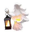thumbnail image 3 of Estatua de fantasma para interior y exterior, fantasma espeluznante, inframundo, escultura de Halloween, decoración , accesorio par blanco BLESIY Estatua del fantasma de Halloween, 3 of 7