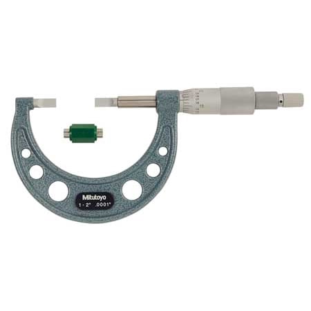 Mitutoyo Micrometer Set - Mitutoyo Blade Micrometer, 122-126