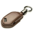 thumbnail image 2 of Vitodeco 3D Premium Genuine Leather Smart Key Fob Case Compatible with Kia Telluride, Kia Sorento, Kia EV9, Kia K5 GT, Kia Carnival (Mocha), 2 of 6