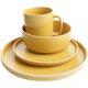 thumbnail image 3 of JGO DE VAJILLA 16 PZAS CERAMICA AMARILLO MARCA GIBSON HOME, 3 of 5