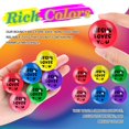 thumbnail image 3 of Pelotas hinchables Syhood Jesus Loves You de 3,2 cm de goma, 100 unidades, 3 of 6