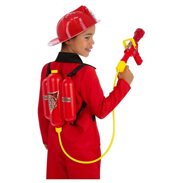 Smiffys Ensemble de Costume de Pompier Super Soaker pour Garçons/filles