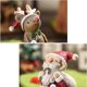 thumbnail image 4 of 8 Pieces Resin Mini Christmas Decorations, Christmas Figurines Table Decoration, Santa Claus Snowman Miniature Ornament, For Home Garden Party Decor O, 4 of 4