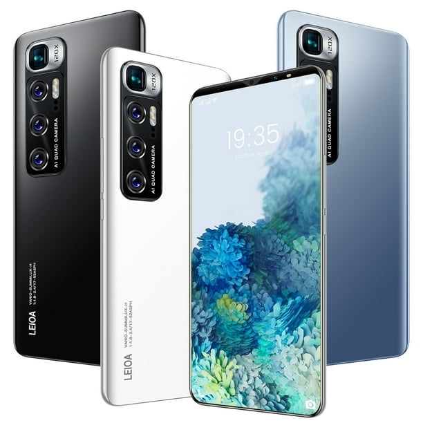 Teléfono inteligente Android M10 plus de 6,1 pulgadas, 512 GB de memoria, compatible con tarjeta SIM dual