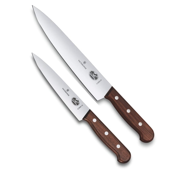 Victorinox Ensembles de Cuisine en Bois Ensemble de Sculpture 2 Pcs avec Couteau (6 Pouces Chef, Sculpture 81⁄2 Pouces) Bois 5.1050.2G