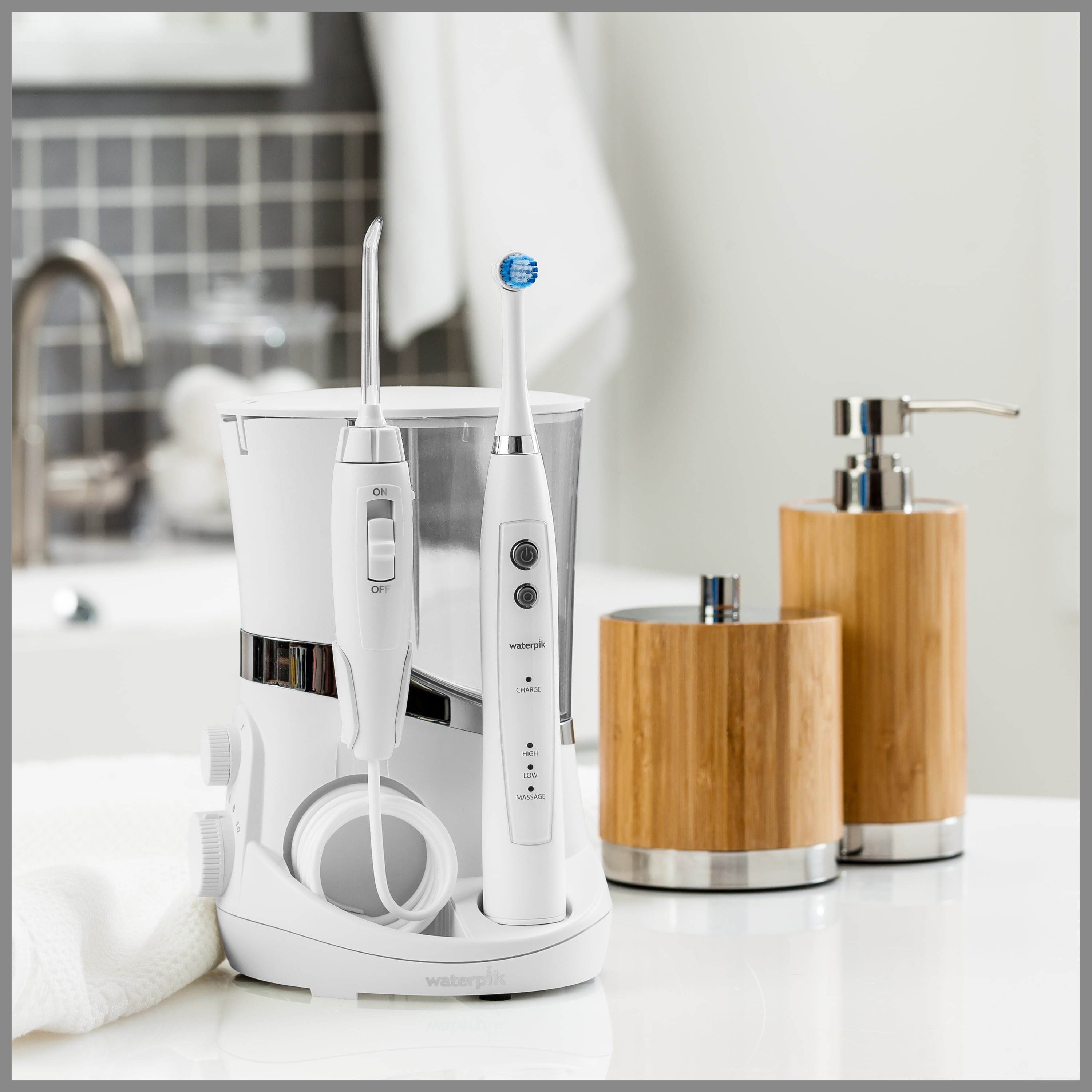 waterpik complete care 5.5 water flosser and oscillating toothbrush