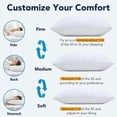 thumbnail image 4 of Almohada viscoelástica QUTOOL King Size, almohada de gel refrescante, 4 of 8