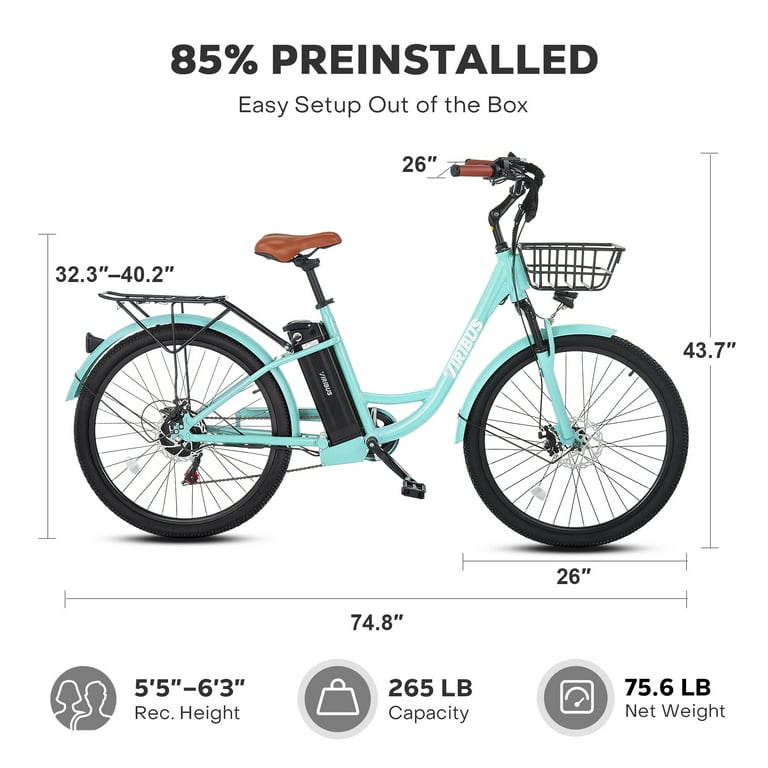 Viribus Cruiser E Bikes For Sale Viribus 26