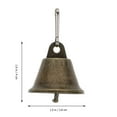 thumbnail image 3 of WASHWEPE Vintage Bell Ornament Olive Green 35Pcs Diy Craft Supplies Christmas Decoration, 3 of 10