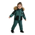 thumbnail image 4 of REDARER Insulated Winter Snowsuit for Girls and Boys Ski Bib Overalls with Jacket Outdoor Play Cold Weather Set,4-5 Years, 4 of 5