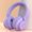 Purple, variant on COM1950s Headphones Wireless Bluetooth Headset Subwoofer Bluetooth 5.3 Mobile Computer Game Music Sports Game Headphones