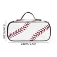 thumbnail image 3 of Nkmbld Pencil Case Sports Ball Creatives Pencil Bag Large Capacity Pencil Pouch with Zipper, Cute Pencil Case Pouch Organizer, Birthday Gifts Pen Box for Men, 3 of 8
