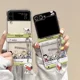thumbnail image 4 of Bonita funda de teléfono transparente con dibujos animados de Snoopy y Charlie Brown para Samsung Galaxy Z Flip 6 5, carcasa trasera de TPU suave para Z Flip 3 4, 4 of 5