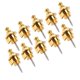 thumbnail image 2 of 10 Pcs Metal Strap Locks for Electric Guitar and Bass (Gold), 2 of 2