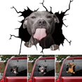 thumbnail image 2 of Funny Car Stickers Electrostatic Decorative Glass Window Decal Sticker Adhesive Simulation Animal Ornament, 2 of 7
