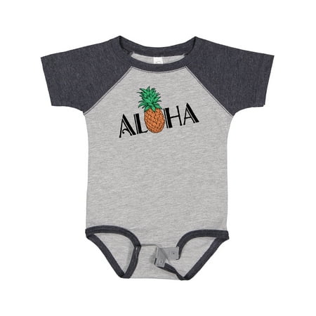 

Inktastic Aloha- with Pineapple Gift Baby Boy or Baby Girl Bodysuit