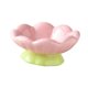 thumbnail image 4 of Cuenco para mascotas poco profundo, ancho e inclinado, accesorio de alimentación con forma de flor, diseño elevado. Cuenco poco profundo, 4 of 9