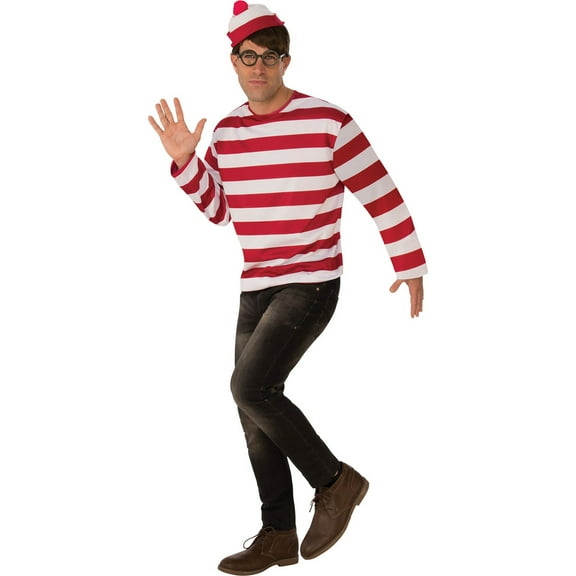 Where's Waldo Adult Costume