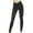 Black-01, variant on Seamless Leggings for Women Leggings Casual Cutout Ripped Workout Yoga Pants No Front Seam