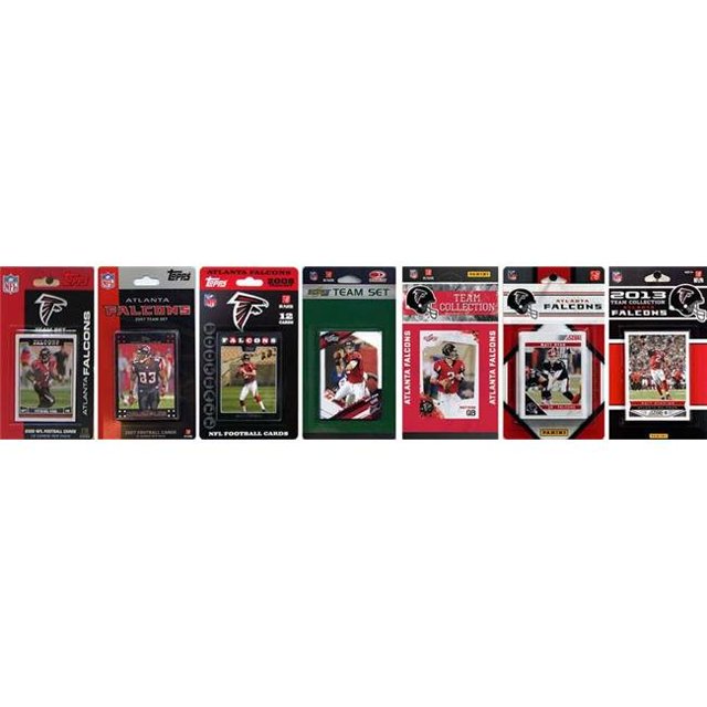 NFL Atlanta Falcons 7 Ensembles de Cartes à Collectionner sous Licence