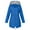 Blue, variant on DDAPJ pyju Plus Size Rain Jackets for Women on Clearance,Striped Lined Lightweight Hooded Raincoat Drawstring Waist Zip Windbreaker Coat Outdoor Softshell Jacket for Hiking,Travel,Sport