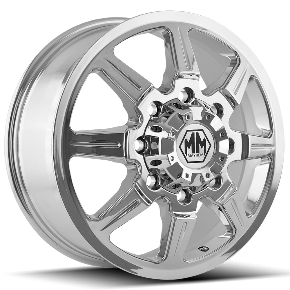 Mayhem 8101 Monstir Dually Front 20x8.25 8x170 +127mm Chrome Wheel Rim 20" Inch