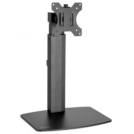 VIVO Tall Free Standing Single Monitor Mount Stand | Height Adjustable Spring Arm for Screens up to 32