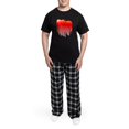 thumbnail image 5 of CafePress - Abstract Guitar City Pajamas - Men's Dark Loose Fit Cotton Pajama Set, 5 of 7