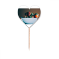 thumbnail image 1 of Fresh Strawberry Photogrephy Fruit Picture Toothpick Flags Heart Lable Cupcake Picks, 1 of 3