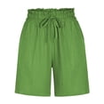 thumbnail image 3 of Patlollav Women'S Casual Shorts Pants Drawstring Elastic Waist Shorts Summer Sports Shorts with Pockets, 3 of 6