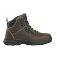 thumbnail image 2 of Avenger Work Boots Womens Flight Alloy Toe Lace Up Leather Brown 7470, 2 of 7