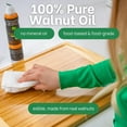 thumbnail image 3 of Greener Chef Non-Aerosol Walnut Oil Spray for Cutting Boards, Unscented, 5 fl oz, 3 of 6