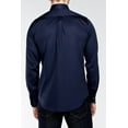 thumbnail image 4 of Gant Diamond G Men's Plain Sateen The Good Traveler Shirt (384102), Persian Blue, 39, 4 of 4