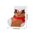 thumbnail image 3 of Christmas Decorations Indoor Outdoor, Christmas Stocking Gift Bags Christmas Self Sealing Bags Christmas Candy Bags Christmas Party Christmas Gift Bags, on Sale Clearance!, 3 of 6