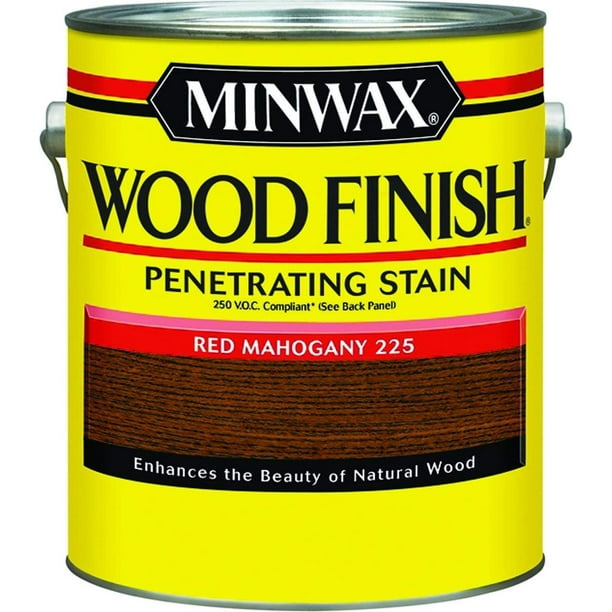 Minwax Wood Finish Red Mahogany Transparent 1 Gl Voc