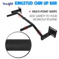 thumbnail image 3 of Barra de dominadas Yes4All Kingstud de 91 cm para marco de puerta, 3 of 8