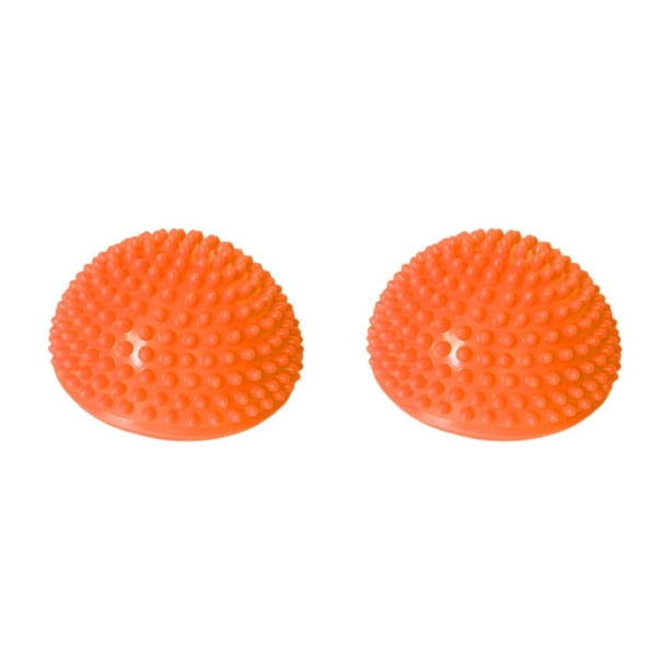 Wosthever Pelotas de yoga para entrenamiento de fuerza flexibles y efectivas fabricadas con pelotas de yoga semicirculares de PVC Type7 NO7