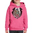 thumbnail image 3 of Awkward Styles Halloween Hoodies for Kids Zombie Rib Hooded Youth Sweatshirt, 3 of 5