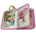thumbnail image 5 of Baby Photo Album Soft Cloth Photo Book First Year Memory Album Shower Gift for Babies Newborns Toddlers & Kids,Holds 4x6 Inch Photos. (Pink), 5 of 8
