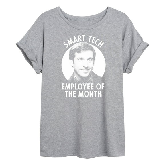 40 Year Old Virgin - Smart Tech Employee Of The Month - Juniors Ideal Flowy Muscle T-Shirt