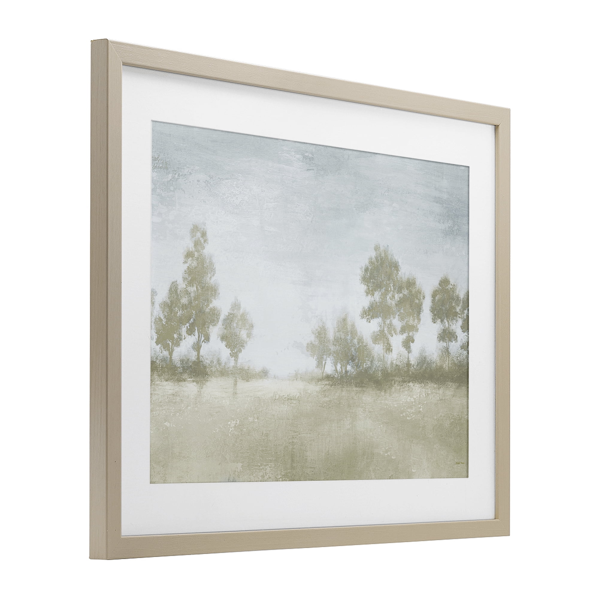 Stupell Industries Soft Distant Valley Landscape Birch Framed Print Under Glass, design by Michael Marcon