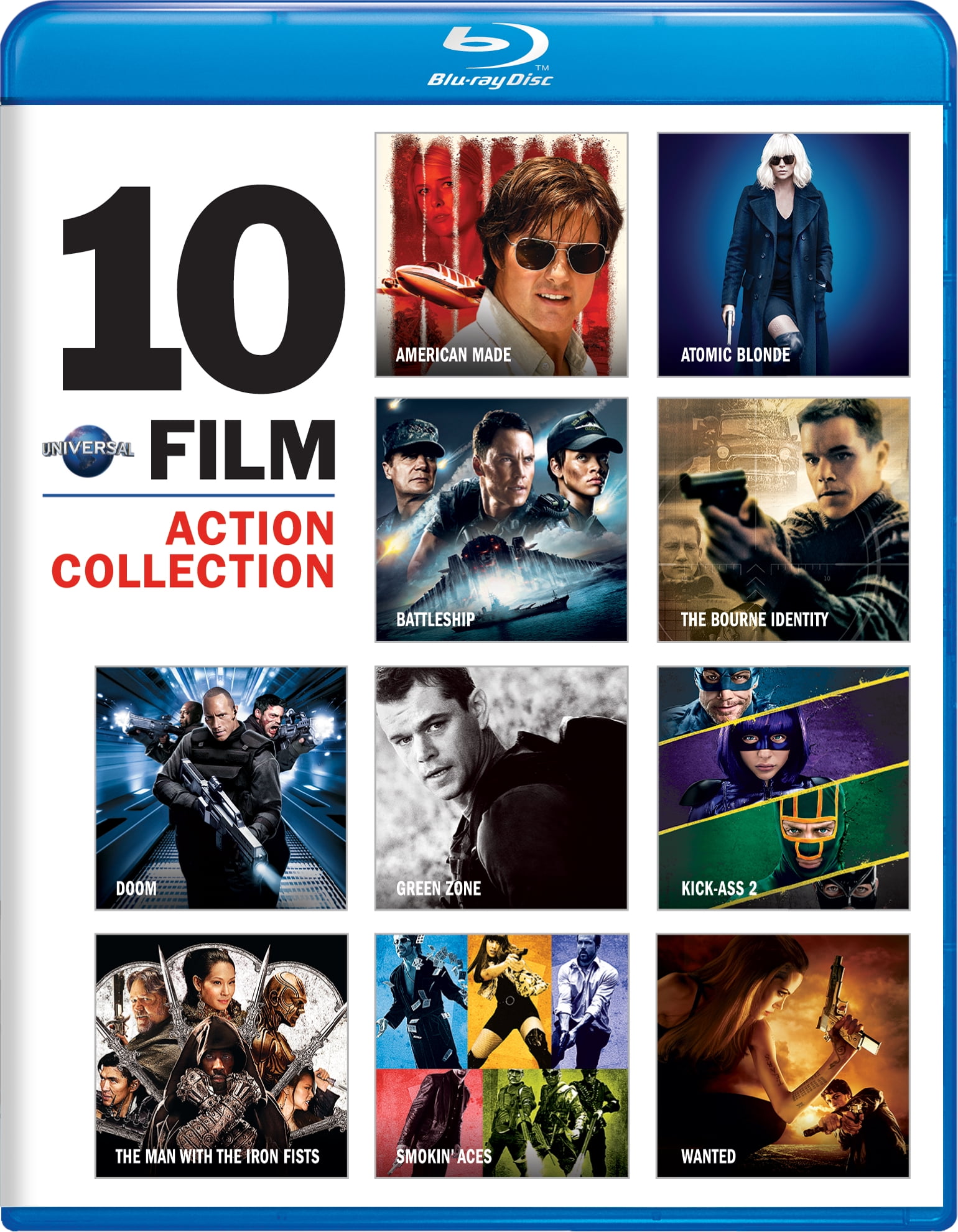 Universal 10-Film Action Collection (Blu-ray Set) [Blu-ray] - Walmart.com