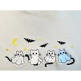 thumbnail image 4 of Halloween Ghost Cat Embroidered Sweatshirt, 4 of 5