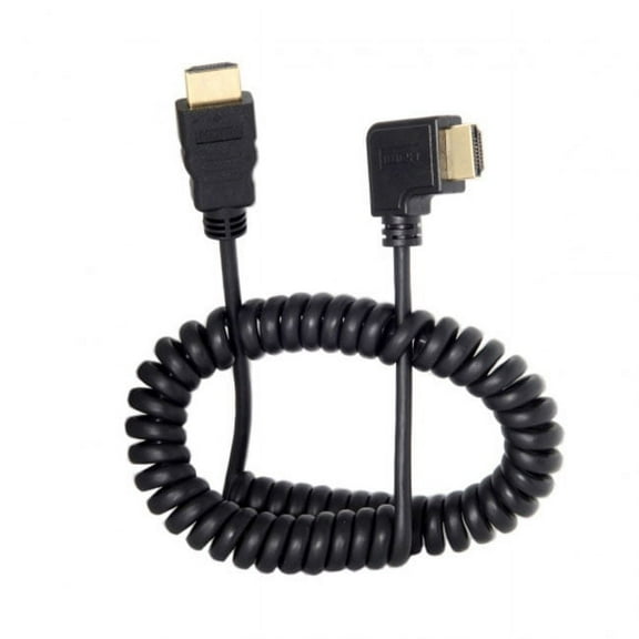 Chenyang CY 90 Degree Right Angled HDMI to HDMI Stretch Cable for HDTV DVB DVD PC 1.2m Cable