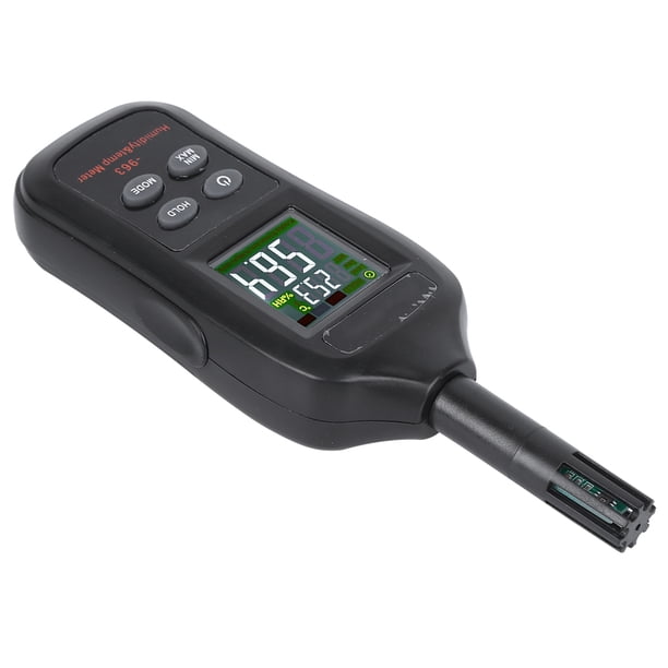 Medidor de temperatura y humedad, UA963 Medidor de temperatura y humedad Medidor de humedad y temperatura LCD Medidor digital de temperatura y humedad Elegante y moderno