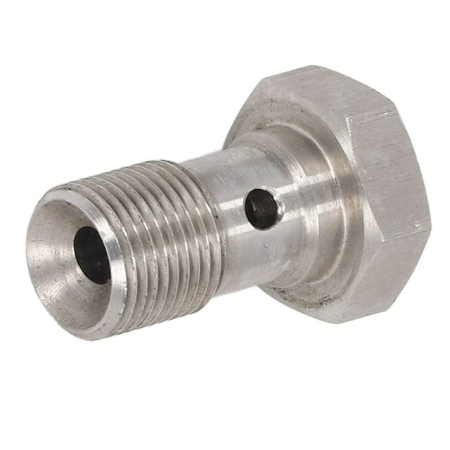 Accesorios de Pernos de Banjo, Adaptador de Freno de 12 mm Duradero M12X1.0 Prueba de Fugas Buena Cabeza de Sellado Con 2 Arandelas para Automóvil