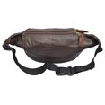 thumbnail image 5 of Fanny Pack Genuine Leather Waist Bag For Men Women With RFID Protected Front Pocket & Multiple Pockets, 5 of 15