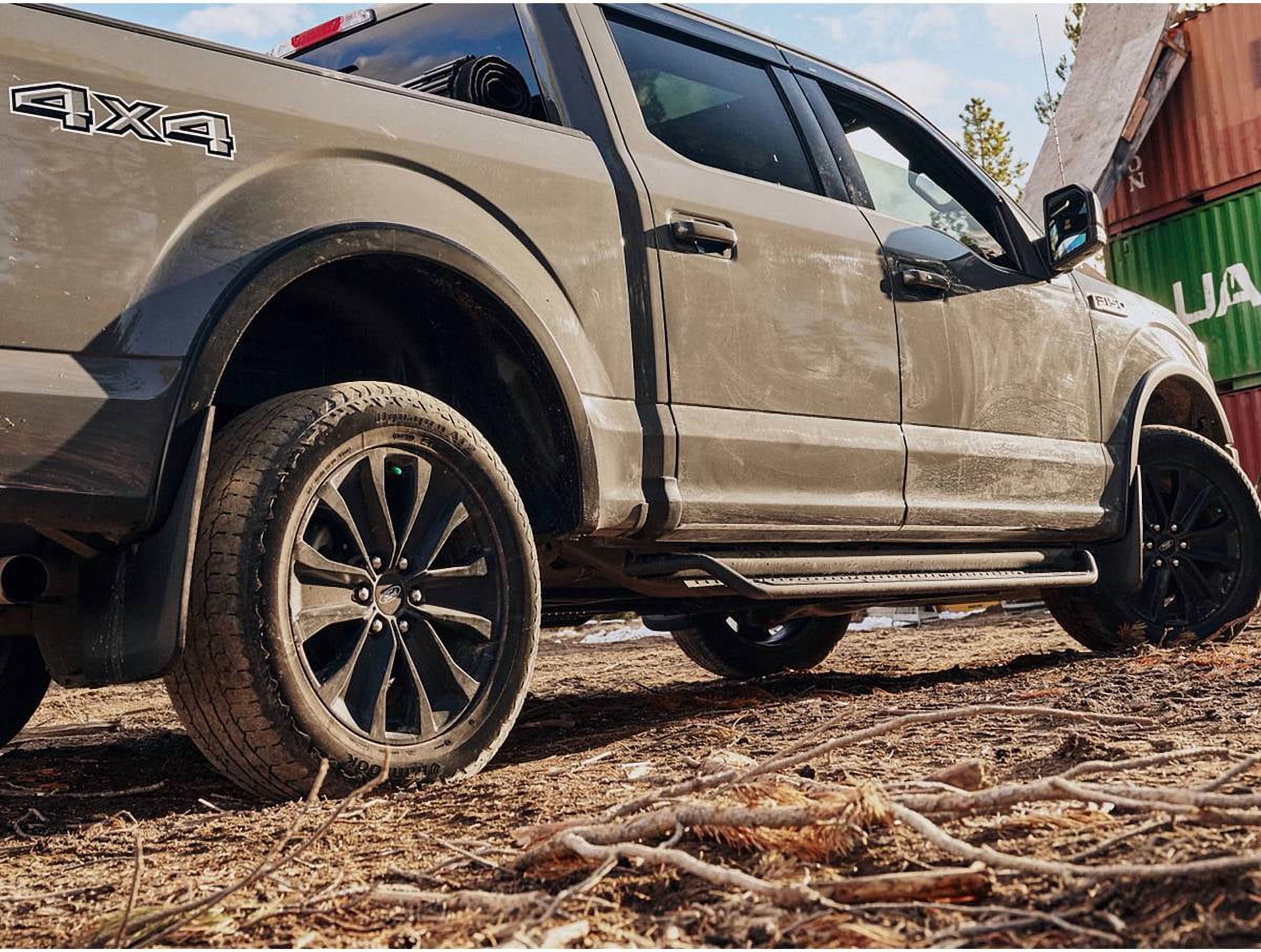 Husky Liners 2804926 OE-Style Fender Flares Fits 2007-2013 GMC Sierra 1500, 2007-2014 Sierra 2500/3500, 6'6", 8' Bed