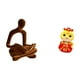 thumbnail image 1 of Figura del pensador abstracto,Estatua de Pensador Abstracto,Arte,Decoración para el Hogar,Figura humana decorativa para estantería de oficina coleccionable,Estatua de serpiente china,Estatua, 1 of 8